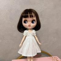 ราคา blythe dolls clothes casual dress multi-color handmade Dress for Blythe doll 28-30 cm OB22 OB24 AZONE accessories (27310799677)