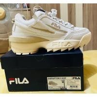 ราคา รองเท้า Fila ขาว ครีม แท้จากช็อป รุ่น FILA รองเท้าผ้าใบ Disruptor 2 1998 (27426360572)