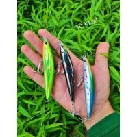 ราคา เหยื่อปลอมสีสวย เหยื่อปลั้กลิ้นสั้น เหยื่อปลอมตกปลาชะโด ช่อน ✅พร้อมส่ง (21843863213)