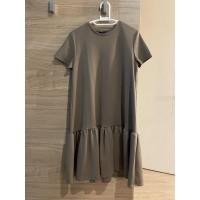 ราคา ชุดเดรสสั้น สีน้ำตาล ยี่ห้อ Zara ขนาด S (14817166091)