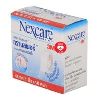ราคา 3M Nexcare Transpore ขนาด 1นิ้วx10หลา 1ชิ้น เทปแต่งแผลชนิดใส (7809132167)