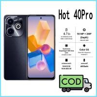 ราคา สมาร์ทโฟน Hot 40 Pro โทรศัพท์ Android 6.7โทรศัพท์ 5G รองรับ 2 ซิมการ์ด เก็บเงินปลายทางรับประกัน 1 ปี (24543893534)