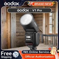 ราคา Godox V1 Pro V1pro กล้องแสงแฟลช Speedlight TTL 2.4G HSS สําหรับ DSLR Mirrorless Canon Sony Nikon Fujifilm V 1 (27275523831)