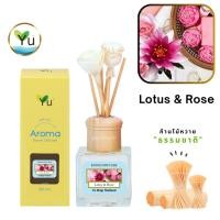 ราคา กลิ่น Lotus & Rose Room Diffuser 50 ml. ดอกบัว & ดอกกุหลาบ กลิ่นหอมหวานคลาสสิค เป็นกลิ่นดอกไม้ที่ให้กลิ่นหรูหรา (5447763420)