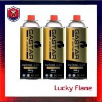 ราคา แก๊สกระป๋อง Lucky Flame รุ่น GSP- 001 ปริมาณ 250 กรัม( แพ็ค 3 กระป๋อง) (27681384248)