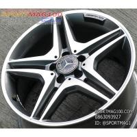 ราคา ล้อแม็กซ์มือสองแท้ Benz AMG CLA กันเมทาลิกหน้าเงา 7.5-18นิ้ว 5รู112 ET52 [20943] (28056786406)