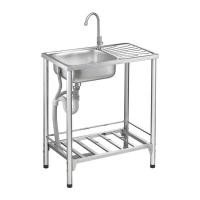 ราคา อ่างล้างจาน ซิงค์ล้างจาน สแตนเลส อ่างล้างจานขาตั้ง 1 หลุม 1 ที่พัก (20100246161)