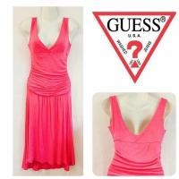 ราคา ⚡SALE⚡Guess เดรสสีชมพูผ้ายืดเนื้อดีมาก Size M (10191093006)