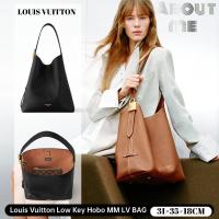 ราคา หลุยส์วิตตอง Louis Vuitton Low Key Hobo MM LV BAG กระเป๋าถือผู้หญิง 2024 แบบใหม่ (29077602695)