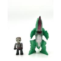 ราคา มีปั้ม Japanหุ่นซอฟ Kaiju Raylons 6นิ้ว Soft Bandai Japan 1997 Monster สัตว์​ประหลาด มือ 2 LOT (26529831008)