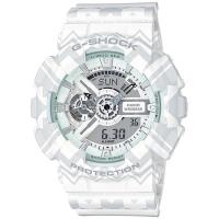 ราคา ลดเพิ่ม 330 ใส่โค้ด INCZ8H3 ﻿Casio G-Shock นาฬิกาข้อมือผู้ชาย สายเรซิ่น รุ่น GA-110TP-7A - สีขาว (4941358182)