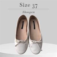 ราคา รองเท้าหน้าโบว์ shoopen สีขาว ไซส์ 37 (25921805881)