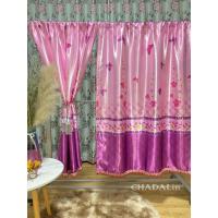 ราคา ผ้าม่านสอดลวด ม่านหน้าต่างแบบสอดลวด ผ้าม่านสีม่วง (24902743876)