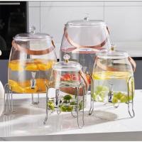 ราคา โถใส่น้ำ โถจ่ายเครื่องดื่มสำหรับตู้เย็นพร้อมหัวจุกและตัวกรองสำหรับงานปาร์ตี้ตั้งแคมป์งานปิคนิคกลางแจ้ง (27705494047)