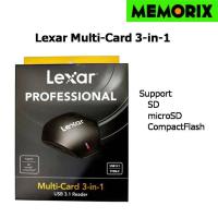 ราคา ถูกที่สุด ของแท้ Original Lexar Professional Multi-Card 3-in-1 USB 3.1 Reader (18318039801)