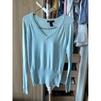 ราคา สเวตเตอร์สีฟ้า pastel แบรนด์ Mango สภาพดี Size S อก32-34 (24401966886)