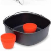 ราคา ของแท้ ถาดอบอาหาร ของแท้ philips airfryer xxl อุปกรณ์เสริม หม้อทอด hd9860 hd9650 (3153291090)