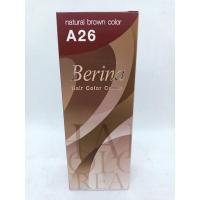 ราคา เบอริน่า ครีมย้อมผม A26 สีน้ำตาลธรรมชาติ 60 กรัม (4880594112)