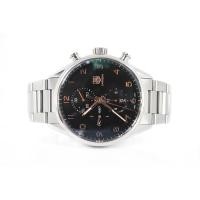 ราคา Tag Heuer Carrera Black Dial Chronograph Cal.1887 (7823080924)