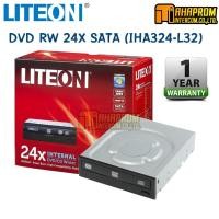 ราคา เครื่องอ่านแผ่นดีวีดี LITEON DVD INTERNAL RW 24X SATA (IHAS324-L32) BLACK BOX ประกัน 1 ปี. (9107818289)