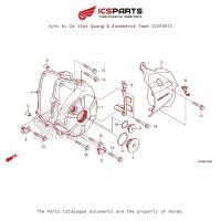 ราคา ฝาครอบเครื่องซ้าย - ฝาครอบจานไฟ (E-10-B) HONDA Msx 125 Sf Parts Catalogue (43352476650)