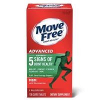 ราคา Move Free Advanced Plus MSM Glucosamine มูฟฟรี กลูโคซามีน อาหารเสริมบำรุงเข่า ข้อกระดูก ข้อต่อ (40252379443)
