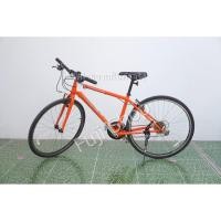 ราคา จักรยานไฮบริดญี่ปุ่น - ล้อ 700 mm. - มีเกียร์ - อลูมิเนียม - TREK FX 2 - สีส้ม [จักรยานมือสอง] (25759415445)