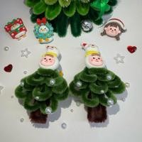 ราคา พร้อมส่ง กิ๊บคริสมาส กิ๊บต้นคริสมาส กิ๊บคริสมาสลวดกำมะหยี่ (27218733979)