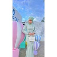 ราคา ชุดเดรส ชุดยาว ชุดออกงานอิสลาม ชุดเดรสอิสลาม ชุดเพื่อนเจ้าสาว (22671745829)