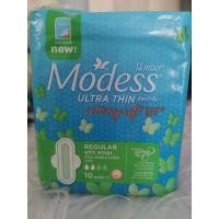 ราคา โมเดส อัลตร้าธิน ผ้าอนามัยแผ่นบางเฉียบแบบมีปีก 23ซม. 10 ชิ้น (3673054378)