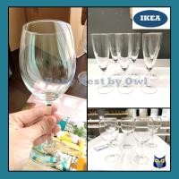 ราคา IKEA *พร้อมส่ง* แก้วไวน์ แก้วแชมเปญ ไวน์แดง ไวน์ขาว wine glass (9913853880)