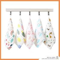 ราคา C0024 ผ้าเช็ดหน้าผ้าสาลูผ้าเช็ดหน้าเด็กสาลู 6 ชั้น ขนาด 25x25 cm.สามารถยืดได้ถึง 30 cm. (10102664592)