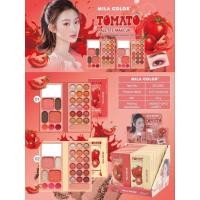 ราคา MILA COLOR EYESHADOW พาเลทแต่งตากระเป๋า ลาย TOMATO พกพาสะดวก ครบในพาเลทเดียวพาเลทกระเป๋า​แต่งหน้า Make up Set (25851977556)