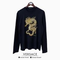 ราคา VERSACE T shirt เสื้อแขนยาวมือสอง✔️ (18284011896)