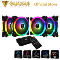 ราคา Gamdias AEOLUS M2 1204R 120 มม.เคส RGB และหม้อน้ํา 4 พัดลมแพ็คพร้อม Hub และพัดลมเคสพีซี ARGB ระยะไกล (AEOLUSH M2-1204R) (24334299207)
