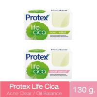 ราคา โพรเทคส์ ล้างหน้า สบู่ ออยล์ เอคเน่ เคลียร์ Protex Life Cica Acne Clear / ออยล์ บาลานซ์ Oil Balance 130ก. (26082825385)