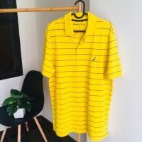 ราคา ‼️ Nautica เสื้อโปโล สีเหลือง (5932890715)
