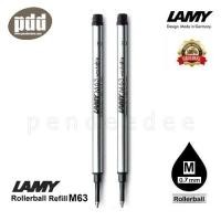 ราคา 2 ชิ้น LAMY M63 ไส้ปากกาลามี่ โรลเลอร์บอล หมึกดำ น้ำเงิน – 2 pcs LAMY M63 Rollerball Pen Refill - Black, Blue Ink (11043791252)