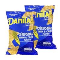 ราคา Danitas Tortilla Chips Original Thin&Crispy Flavor 180g. X2ถุง ดานิต้าส์ รสดั้งเดิม (ไม่มีน้ำตาล) (24523941364)