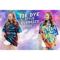 ราคา เสื้อยืดมัดย้อมTie Dye T-Shirt SIZE 2XL (8235985711)