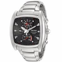 ราคา Seiko นาฬิกาข้อมือผู้ชาย Advanced 1/100 sec Chronograph Timer BlackDial SPC029P1 (578584097)
