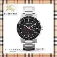 ราคา พร้อมส่ง‼️Burberry black dial Chronograph Stainless steel mens watch BU9380 (17095330293)