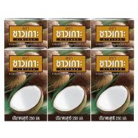 ราคา ชาวเกาะ กะทิ 100% 250 มล.(แพ็ค 6 กล่อง) (16798177984)