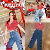 ราคา งานเซต เสื้อ+กางเกงขายาว size L ป้าย valley girl (26610270225)