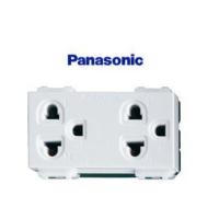 ราคา เต้ารับคู่ 3 ขา มีกราวด์ PANASONIC WEG 15929 (8160236506)