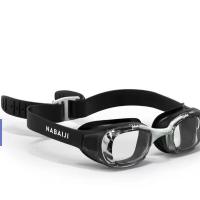 ราคา แว่นตาว่ายน้ำ NABAIJI รุ่น XBASE OPTICAL ชนิดเลนส์ใสสำหรับผู้มีสายตาสั้น (สีดำ) NABAIJI (25278084960)