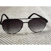 ราคา DKNY แท้มือสอง เลนส์สีเทาดำไล่สี ทรงนักบินDonna Karan New York DY5078 (58-14-135) Sunglasses | 111187-BLACK (29713905891)