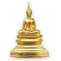 ราคา หลวงพ่อพระใส วัดโพธิ์ชัย ปิดทอง กว้าง 8 สูง 12นิ้ว (23397008316)