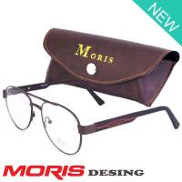 ราคา Moris แว่นตา รุ่น 2909 สีน้ำตาล กรอบเต็ม ขาสปริง วัสดุ สแตนเลส สตีล (สำหรับตัดเลนส์) กรอบแว่นตา Eyeglasses (6108769903)