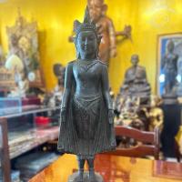 ราคา พระปางเปิดโลก ทิ้งดิ่ง องค์ใหญ่ เนื้อสำริด สูงงานเก่า งานละเอียดแท้เดิมๆ น่าบูชา (29706379682)